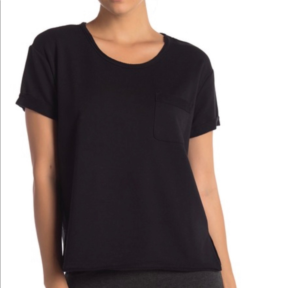 Nanette Lepore | Black Top With Pocket| Size SP